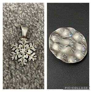 LAST CHANCE…2 Sterling Silver Pendants